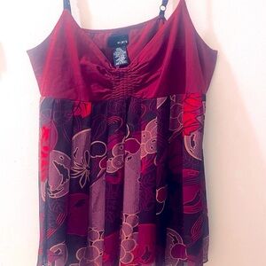 Mixit Women’s Tank Top Large Stretch Red